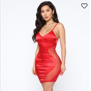 Fashion Nova Spy Games Satin Mini Dress